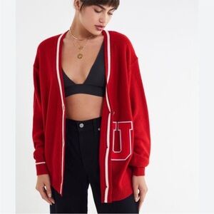Urban Outfitters Uni-varsity cardigan